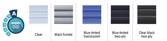 POLYCARBONATE SLATS for pool